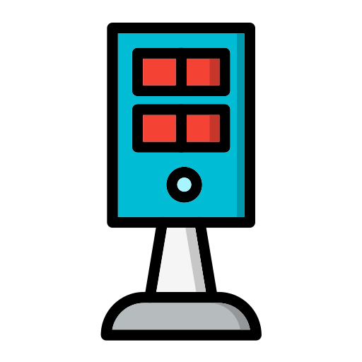 Kiosk Generic color lineal-color icon