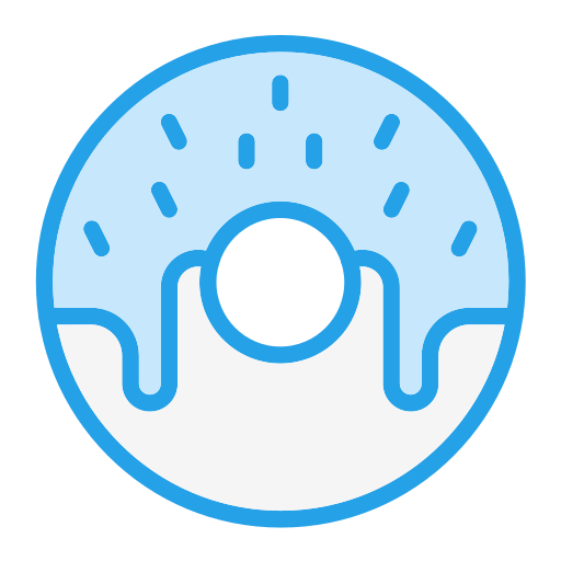 Doughnut Generic color lineal-color icon