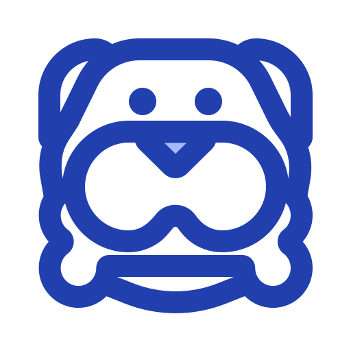 Bulldog Generic color lineal-color icon