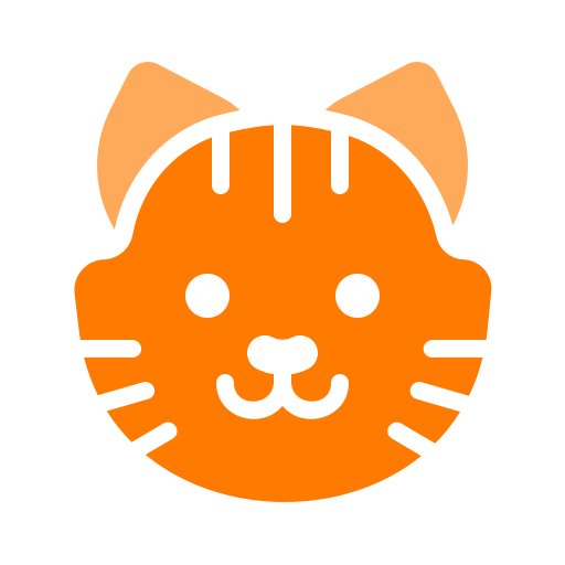 Cat face Generic color fill icon