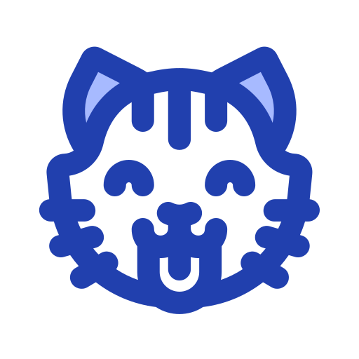 cara de gato Generic color lineal-color icono