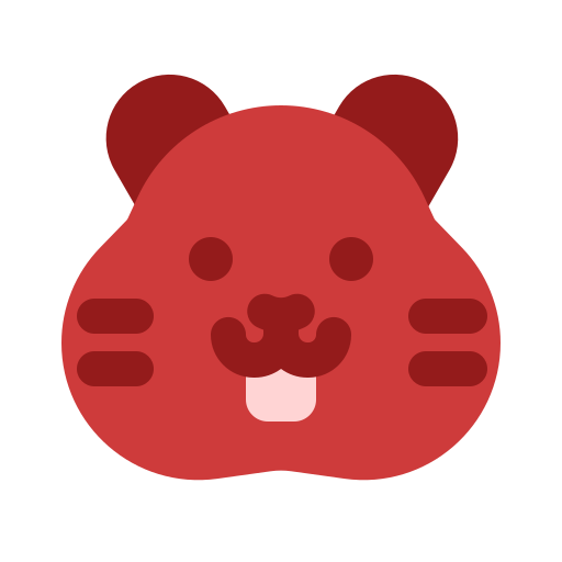 Hamster Generic color fill icon