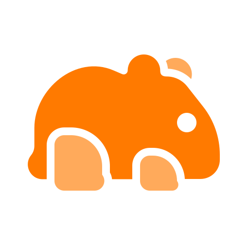 Hamster Generic color fill icon