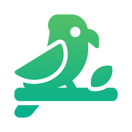 papuga Generic gradient fill ikona