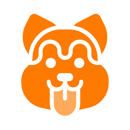 子犬 Generic color fill icon