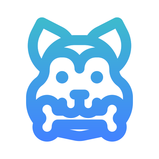Puppy Generic gradient outline icon