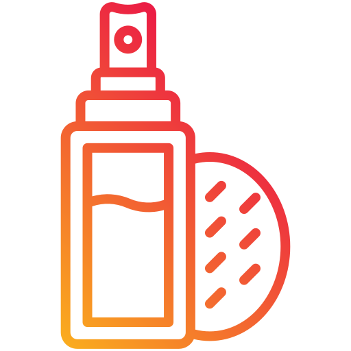 detergente viso Generic gradient outline icona