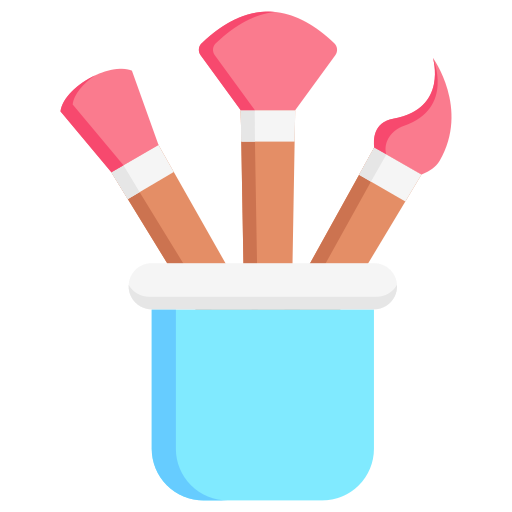 Brushes Generic color fill icon
