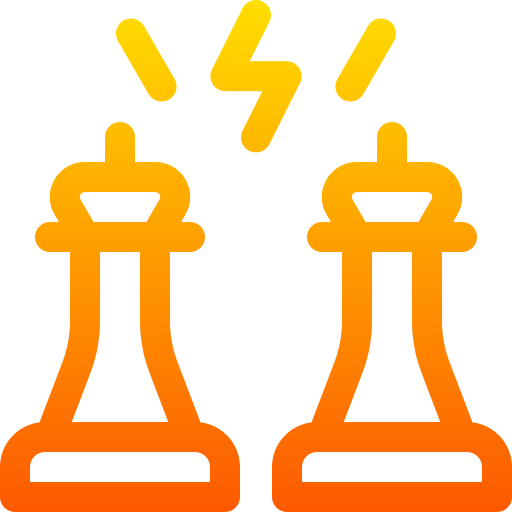 체스 Basic Gradient Lineal color icon