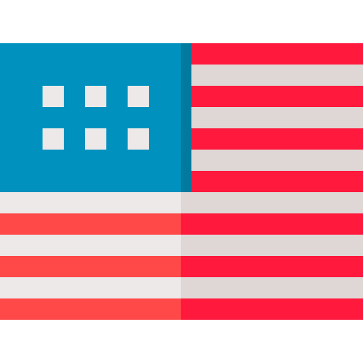 vereinigte staaten von amerika Basic Straight Flat icon