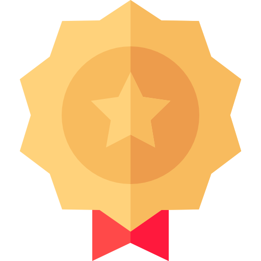 Medal Basic Straight Flat icon