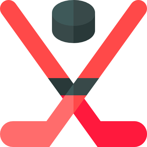 Hockey Basic Straight Flat icon