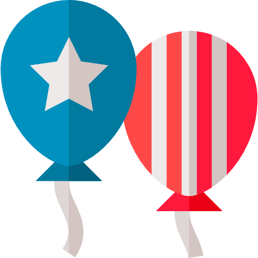 luftballons Basic Straight Flat icon