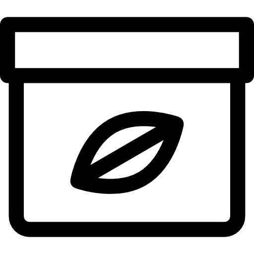 krem Basic Rounded Lineal ikona