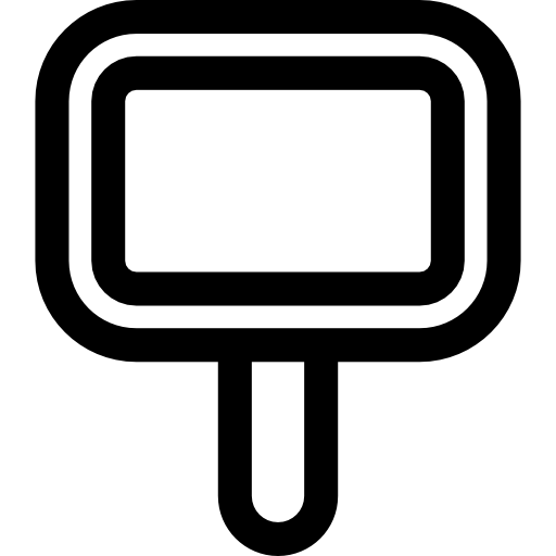 鏡 Basic Rounded Lineal icon
