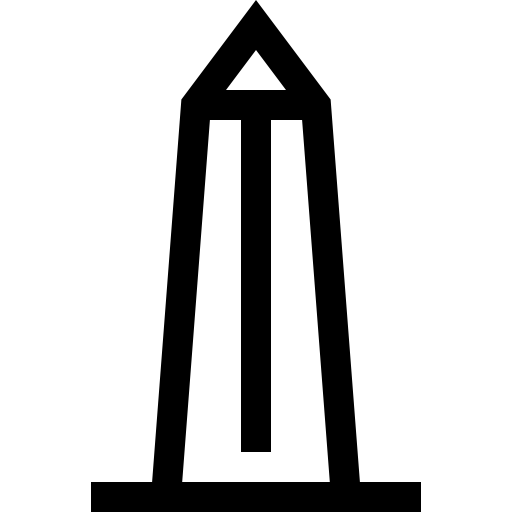 monumento di washington Basic Straight Lineal icona