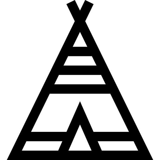 tipi Basic Straight Lineal icono