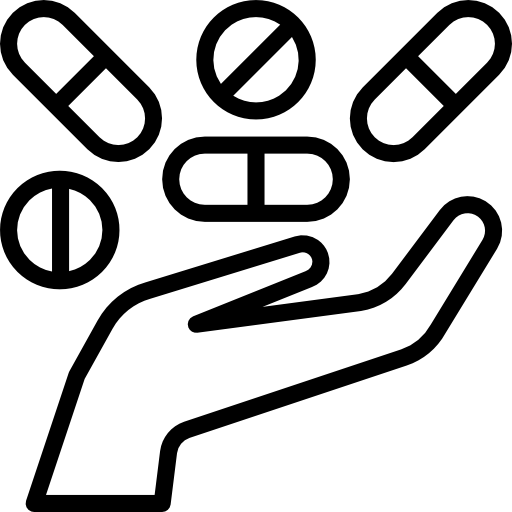 의약품 geotatah Lineal icon