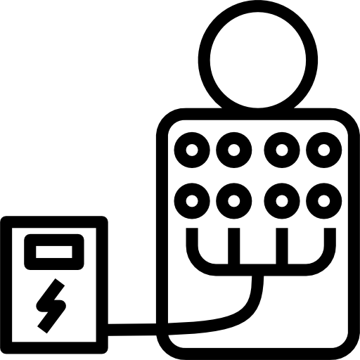 elettrico geotatah Lineal icona