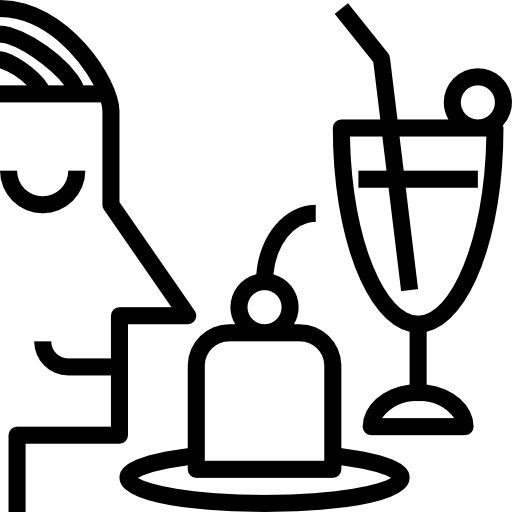 음식 geotatah Lineal icon