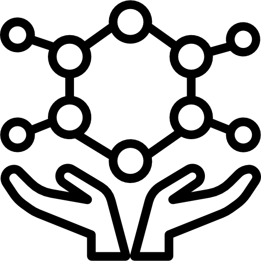 molecular geotatah Lineal icono