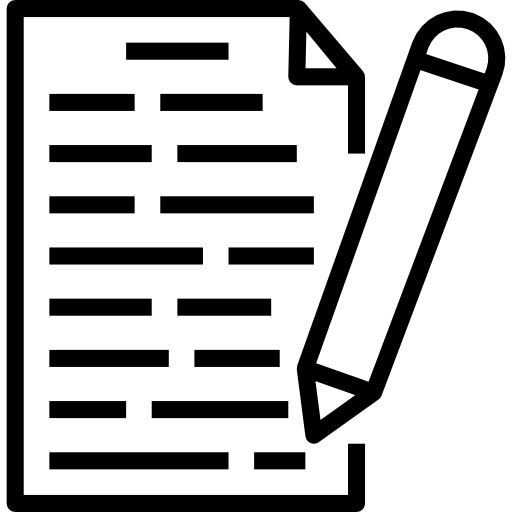 escritura geotatah Lineal icono