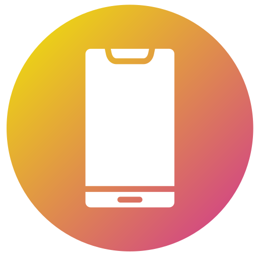 smartphone Generic gradient fill icon