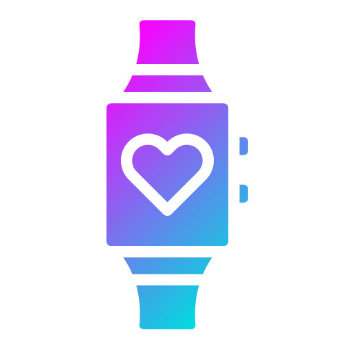 smartwatch Generic gradient fill icoon