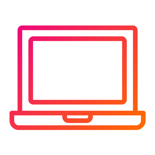 Laptop Generic gradient outline icon