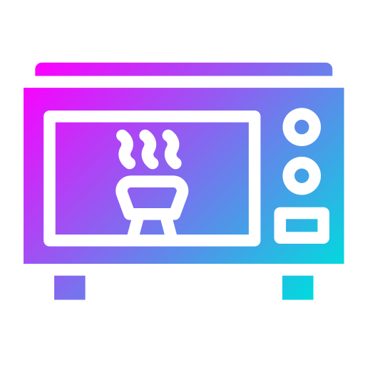 microondas Generic gradient fill icono