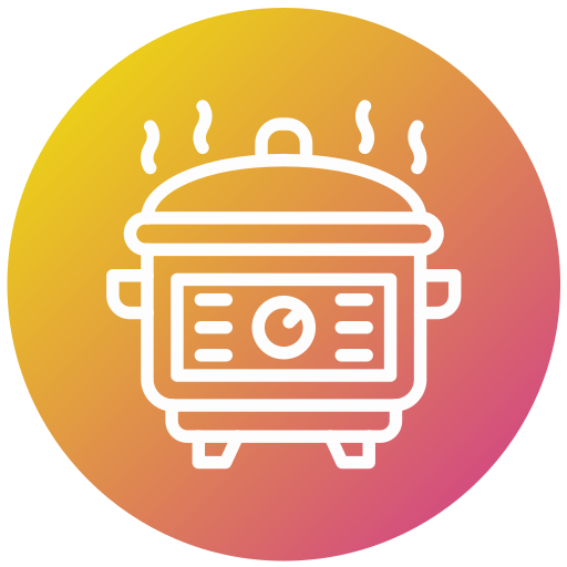 Rice Cooker Generic gradient fill icon