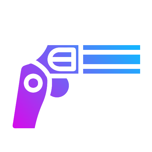 pistola Generic gradient fill icono