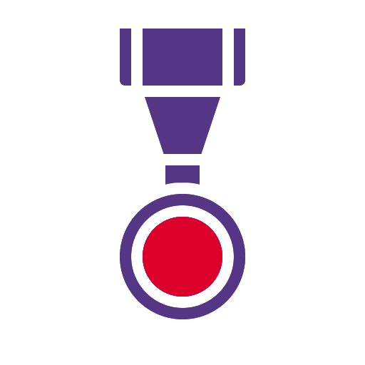 medal Generic color fill ikona