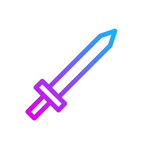 sword Generic gradient outline icon