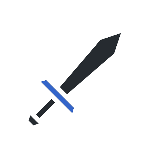 zwaard Generic color fill icoon