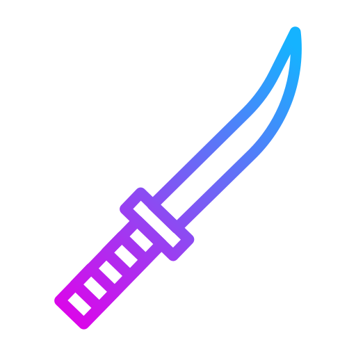 épée Generic gradient outline Icône