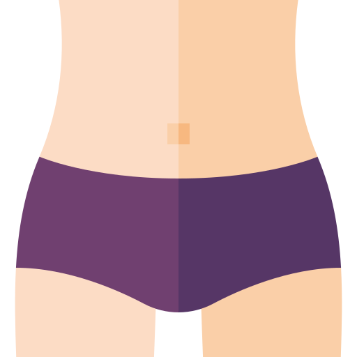 lichaam Basic Straight Flat icoon