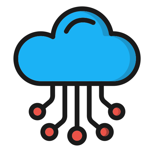 cloud-hosting Generic color lineal-color icon