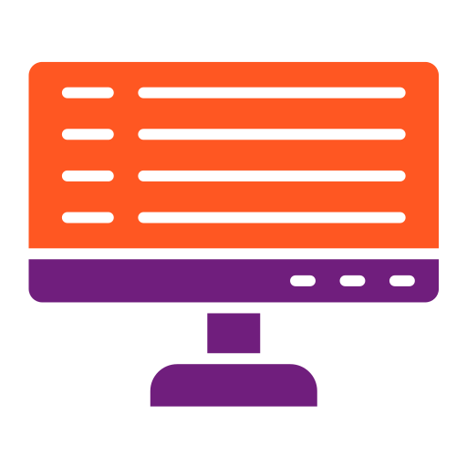 monitor Generic color fill icon