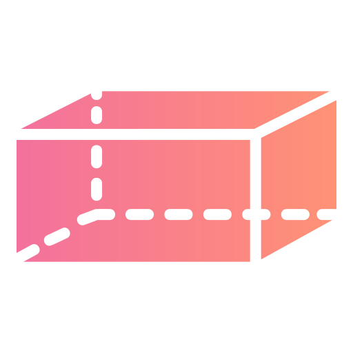 cuboide Generic gradient fill icona