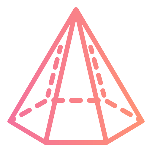 sześciokątny Generic gradient outline ikona