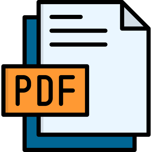pdf Generic color lineal-color icono