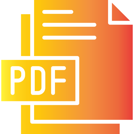pdf Generic gradient fill ikona