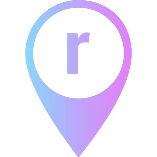 편지 r Generic gradient fill icon