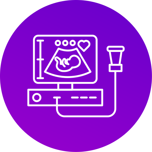 Ultrasound Generic gradient fill icon