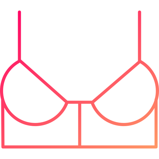 soutien-gorge Generic gradient outline Icône