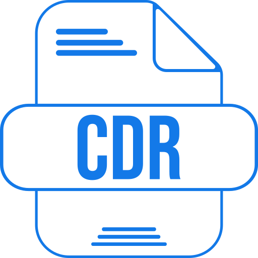 cdr Generic color outline icon