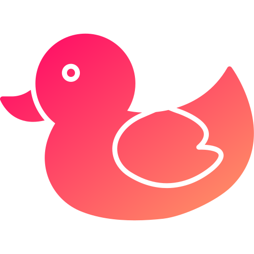 Rubber Duck Generic gradient fill icon