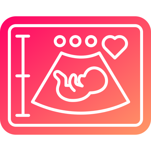 Ultrasound Generic gradient fill icon