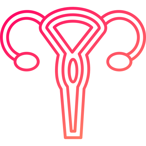 Uterus Generic gradient outline icon